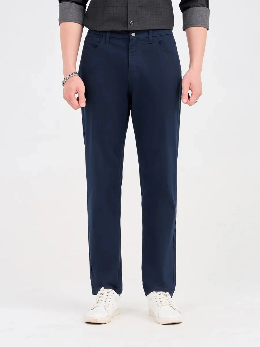 Quần Jeans Nam Slim Denim Like Cơ Bản - Hình ảnh 3