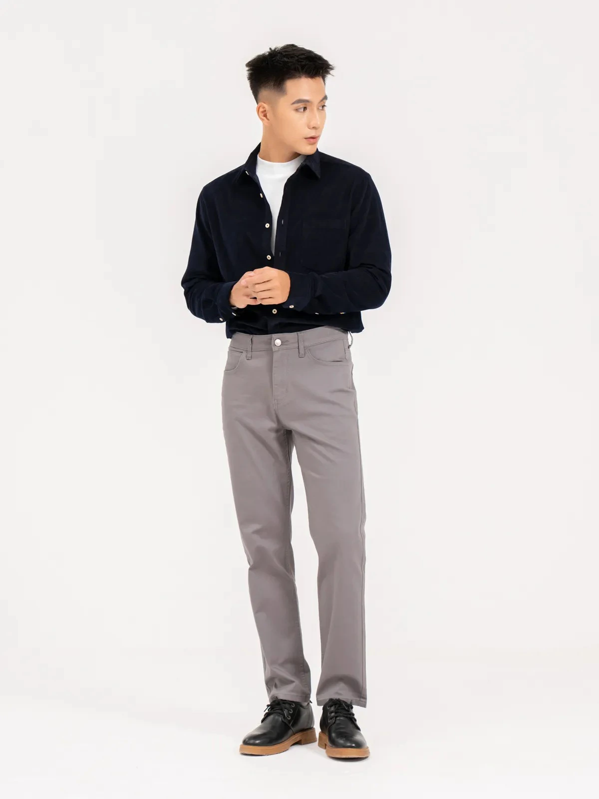 Quần Jeans Nam Slim Denim Like Cơ Bản ND006 - Hình ảnh 6