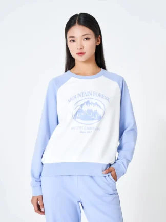 Bộ Nỉ Nữ Phối Màu Thời Trang